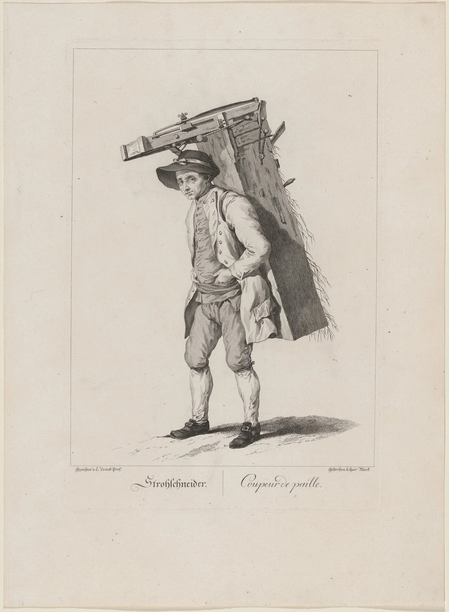 Strohschneider (Straw Cutter), detail