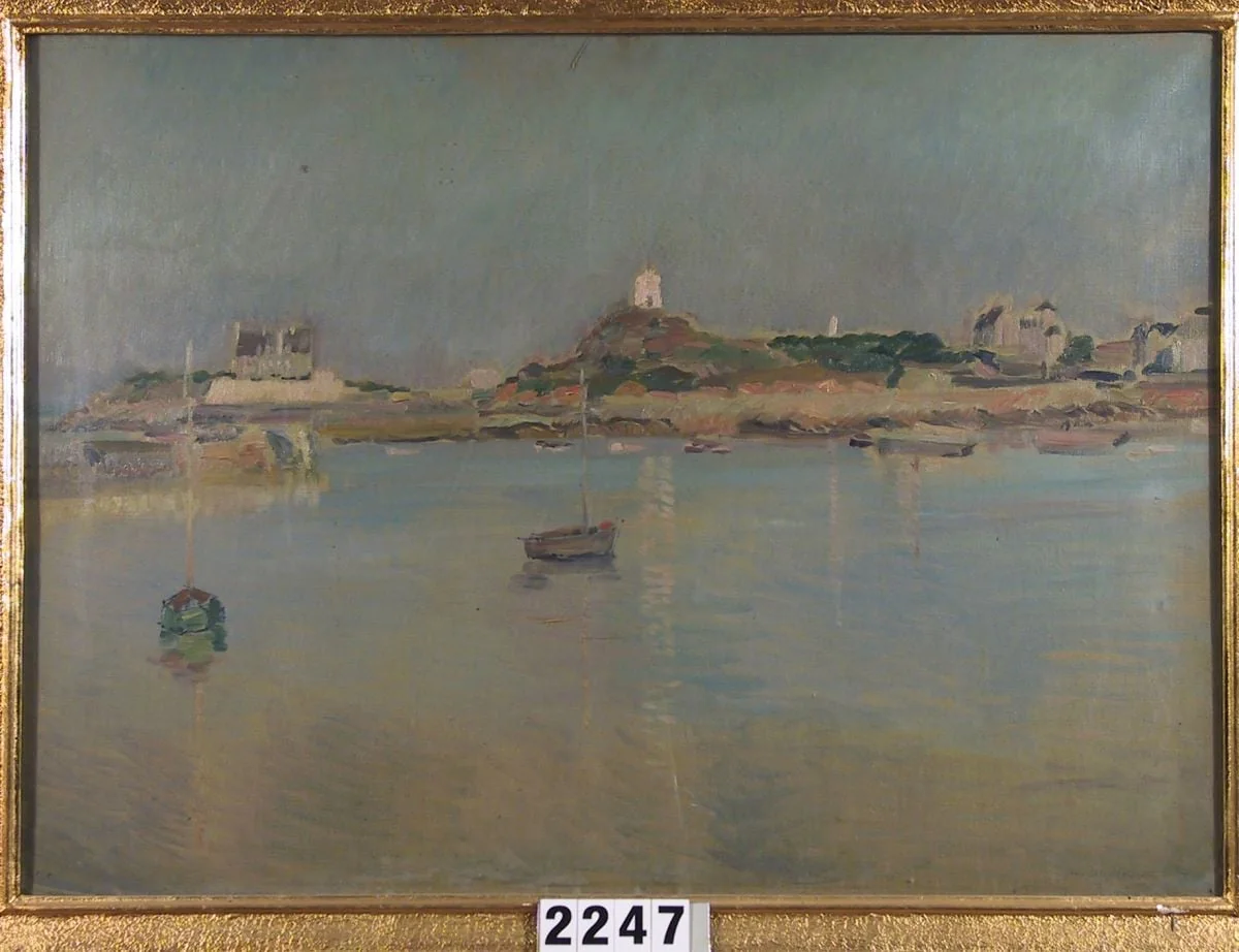 Peisaj din Roscoff, detail