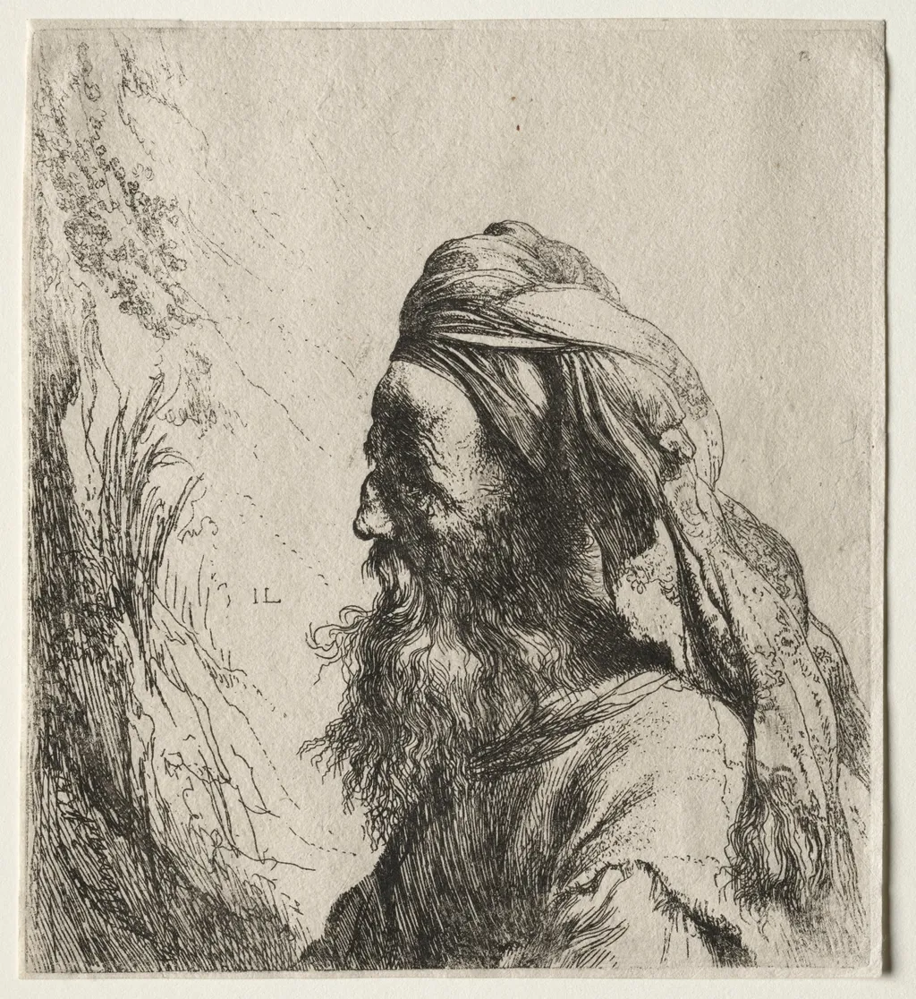 Head of an Oriental, by Jan Lievens, 1604