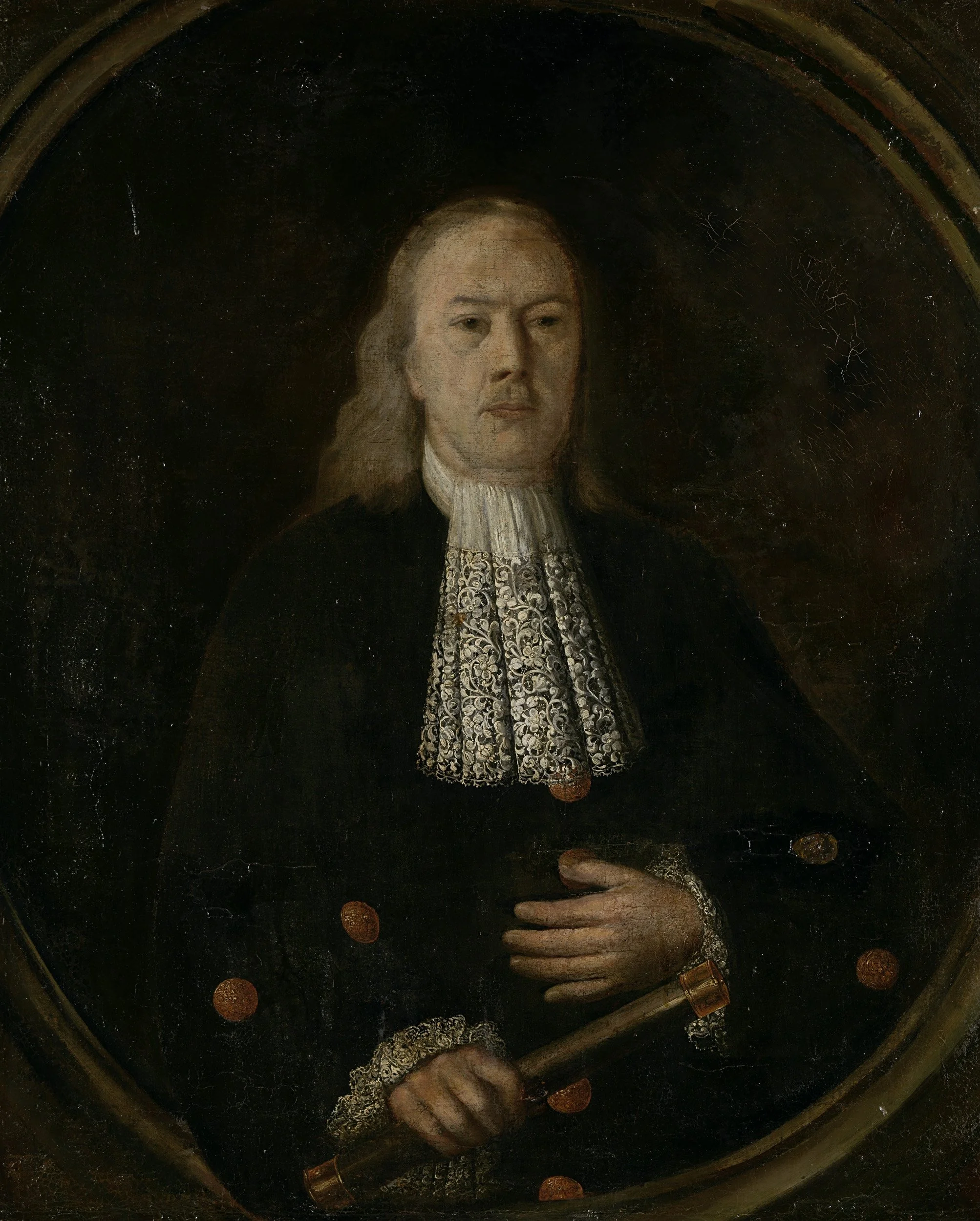 Abraham van Riebeeck (1653-1713). Gouverneur-generaal (1709-13), detail
