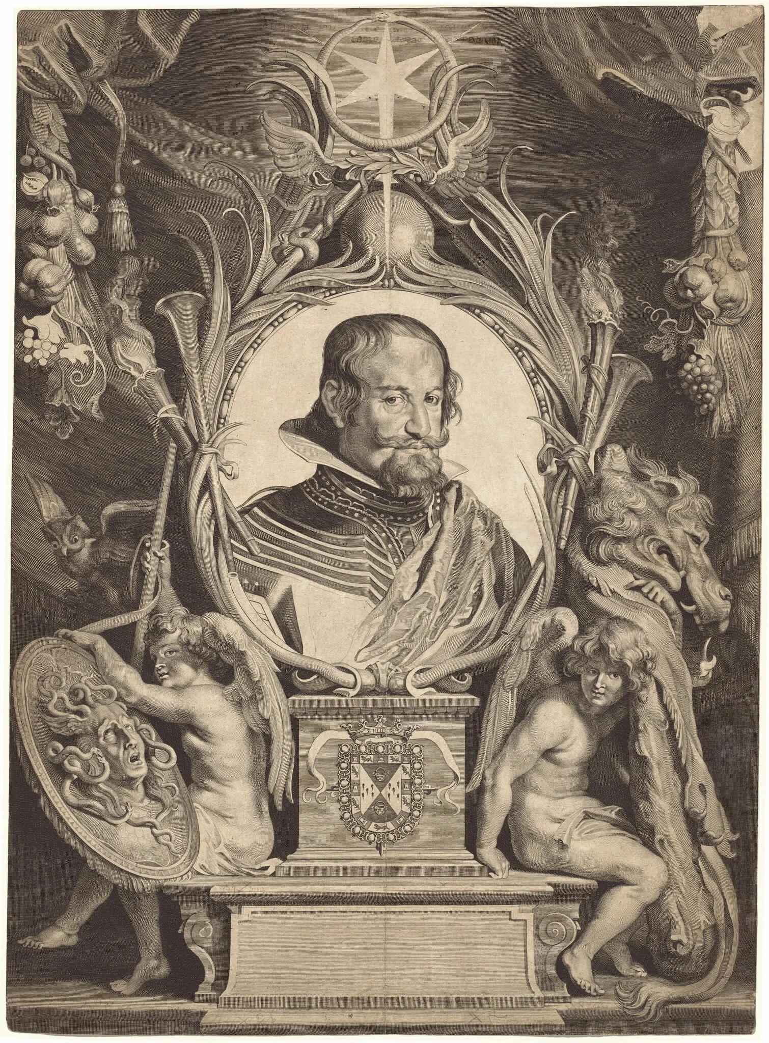 Gaspar de Gusman, Count of Olivares, detail