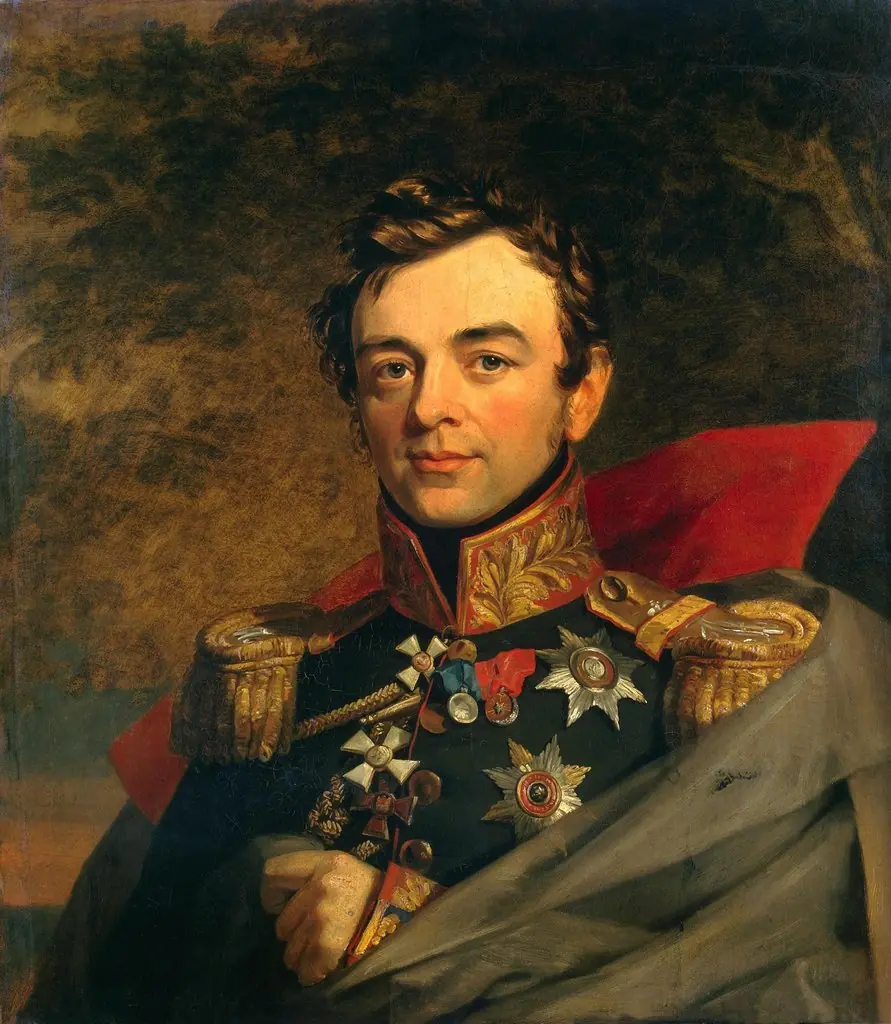 Portrait of Ivan F. Paskevich (1782-1856) (replica of the 1823 portrait), by George Dawe, oil, 1824