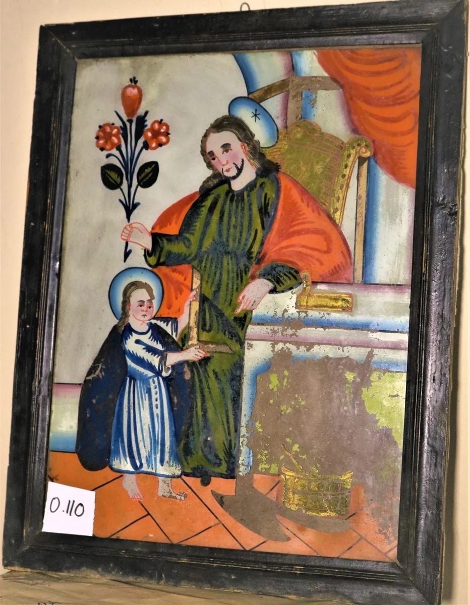 Iosif cu Iisus, detail