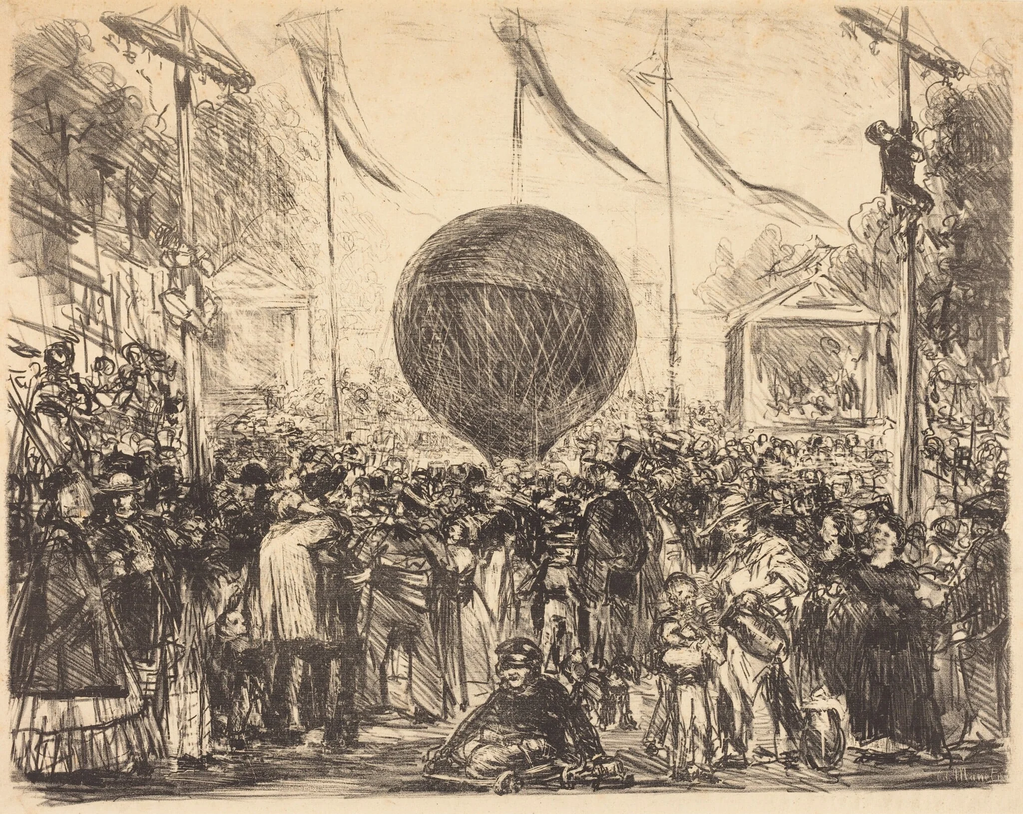 The Balloon, detail