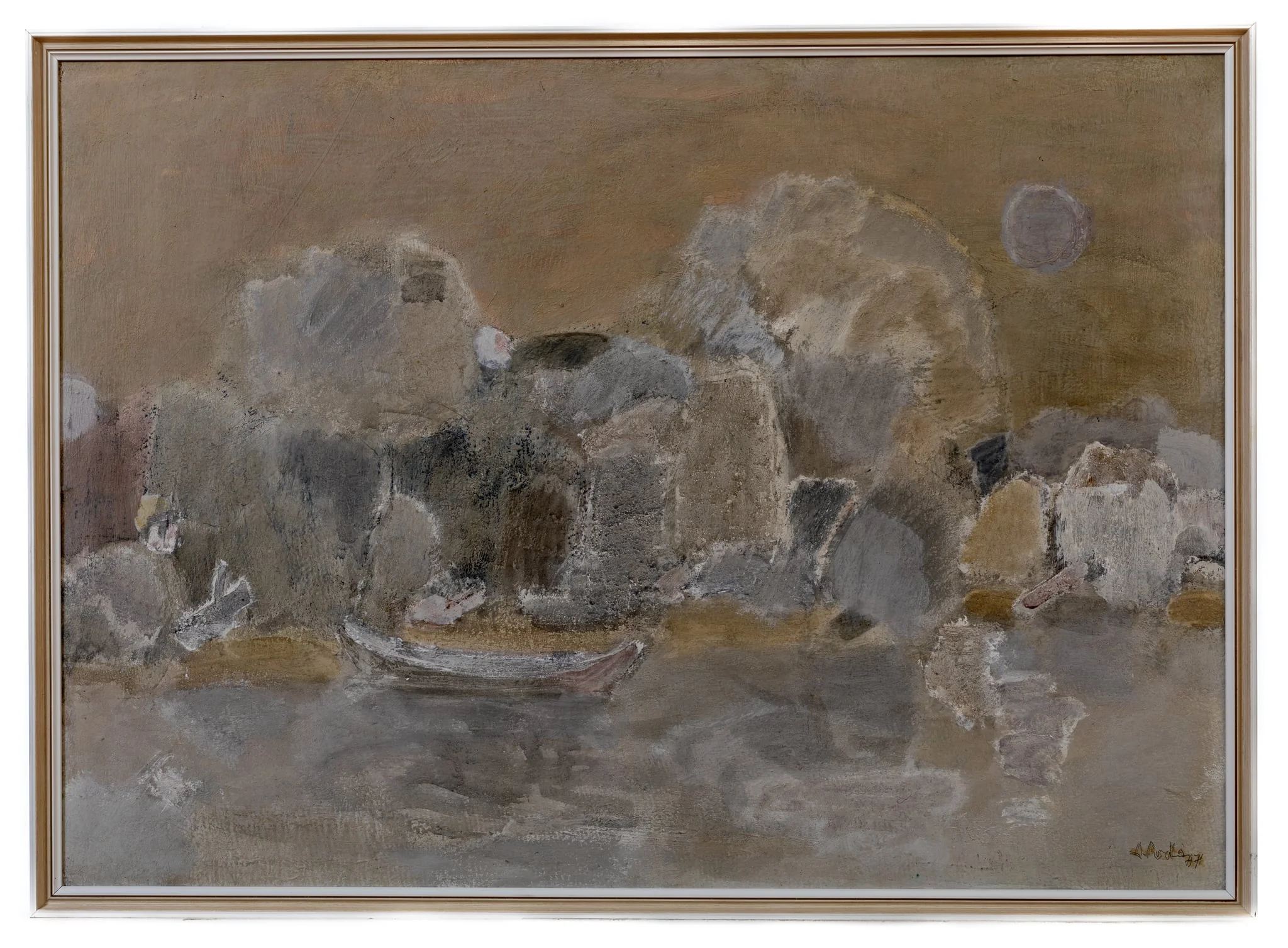 Lacul, detail