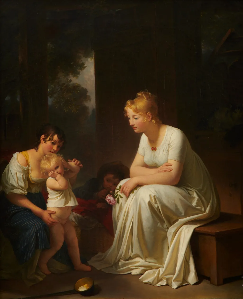 The Capricious Child (L’enfant capricieux), by Marguerite Gérard, oil, 1804