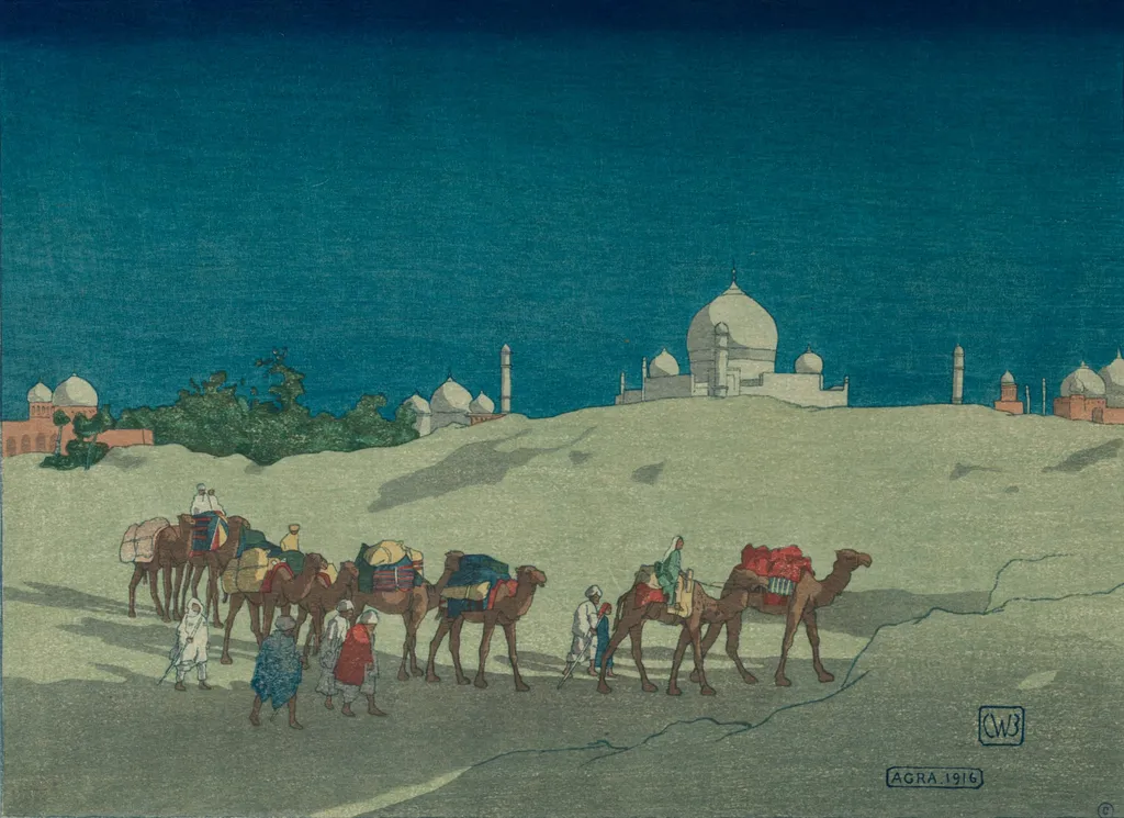 Agra, by Charles William Bartlett, 1916