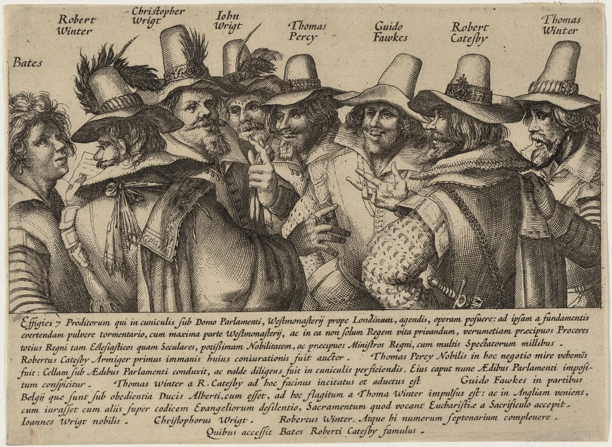 Gunpowder Plot, detail