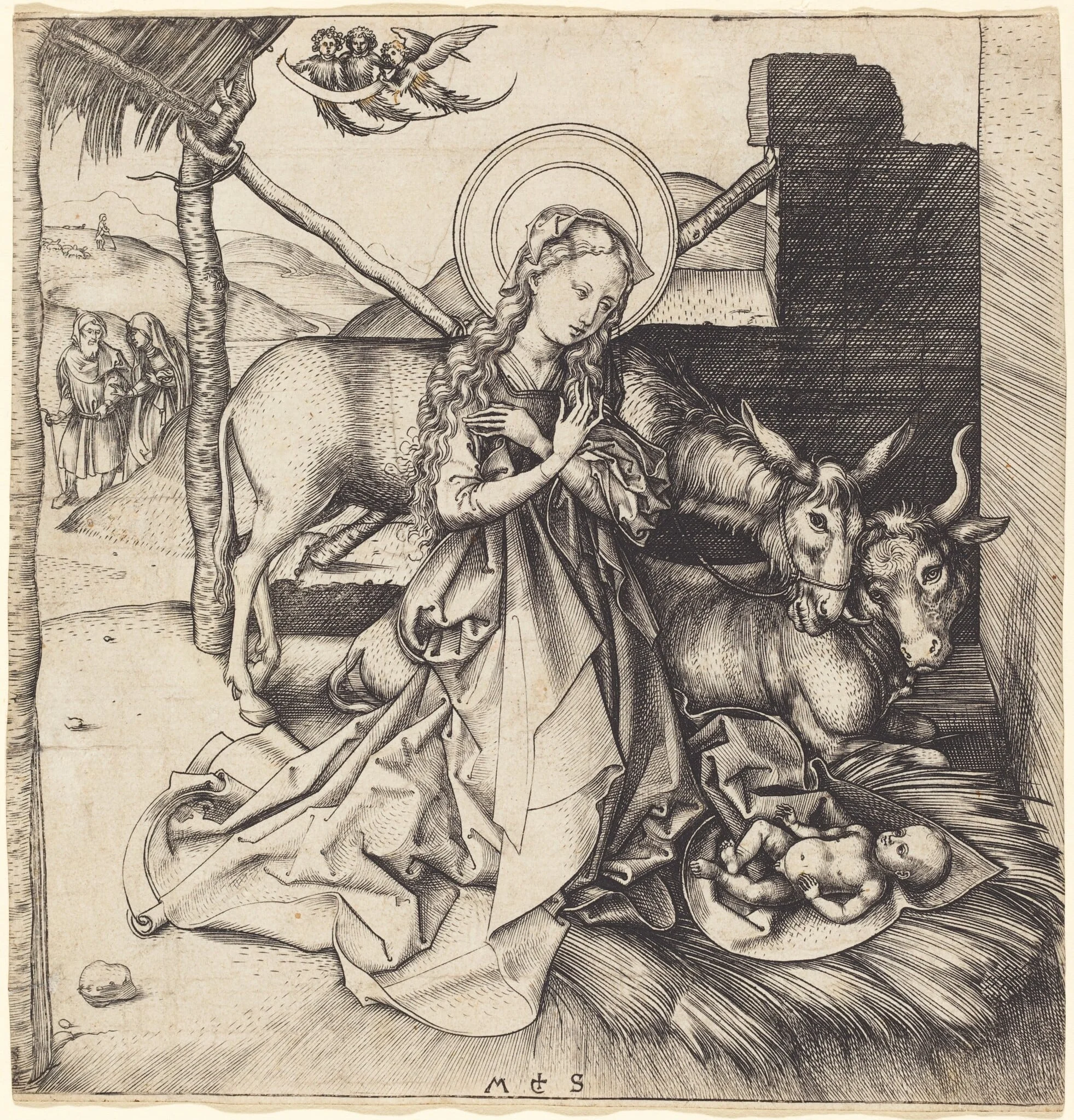 The Nativity, detail