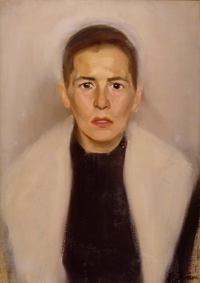Sairas nainen, detail