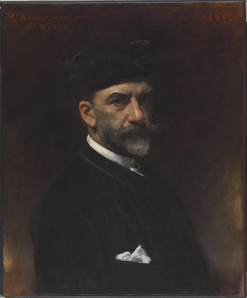 Portrait of the Artist, by Léon Bonnat, oil, 1893