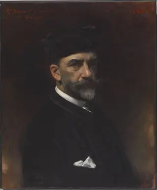 Portrait of the Artist, by Léon Bonnat, oil, 1893