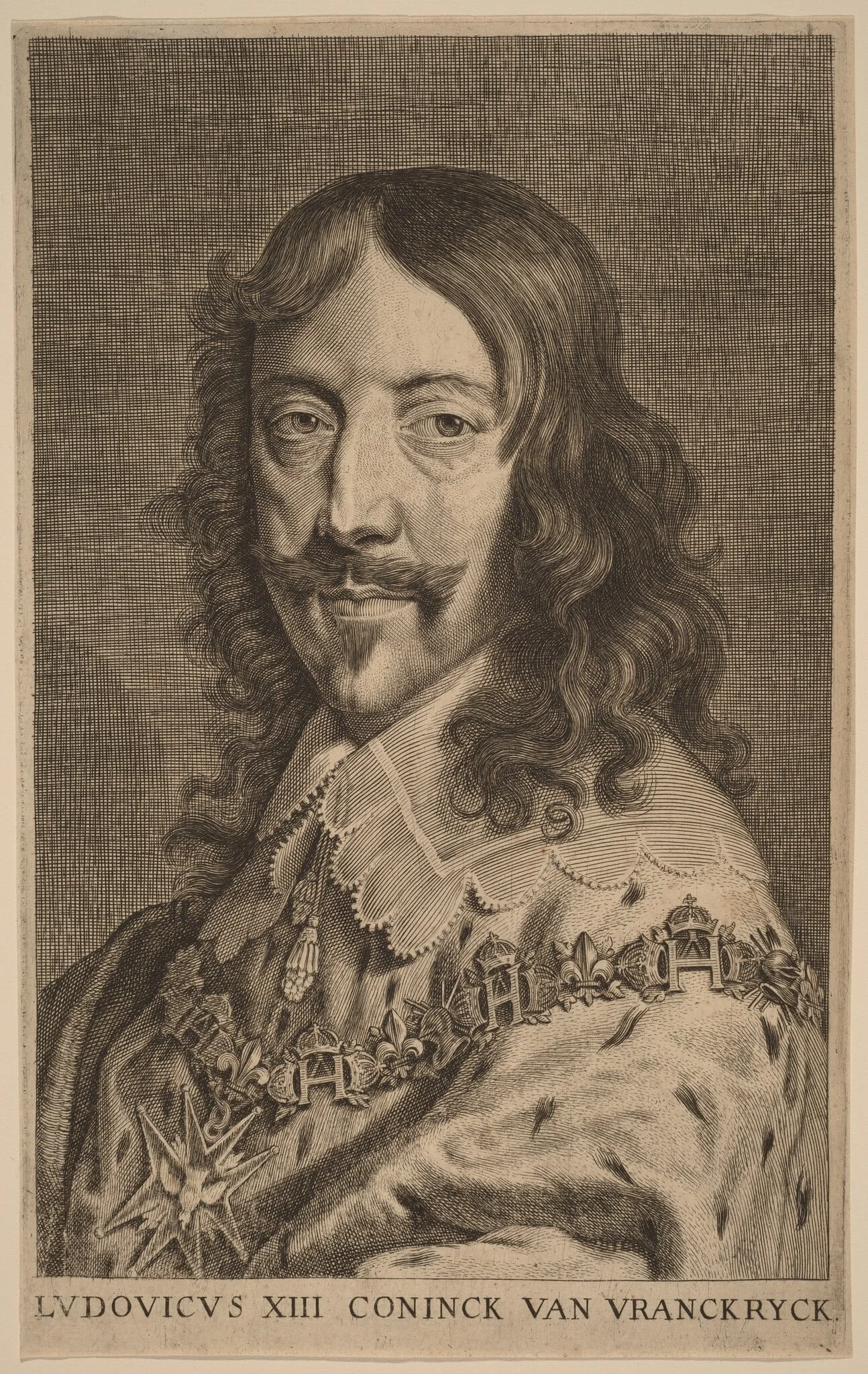 Louis XIII, detail