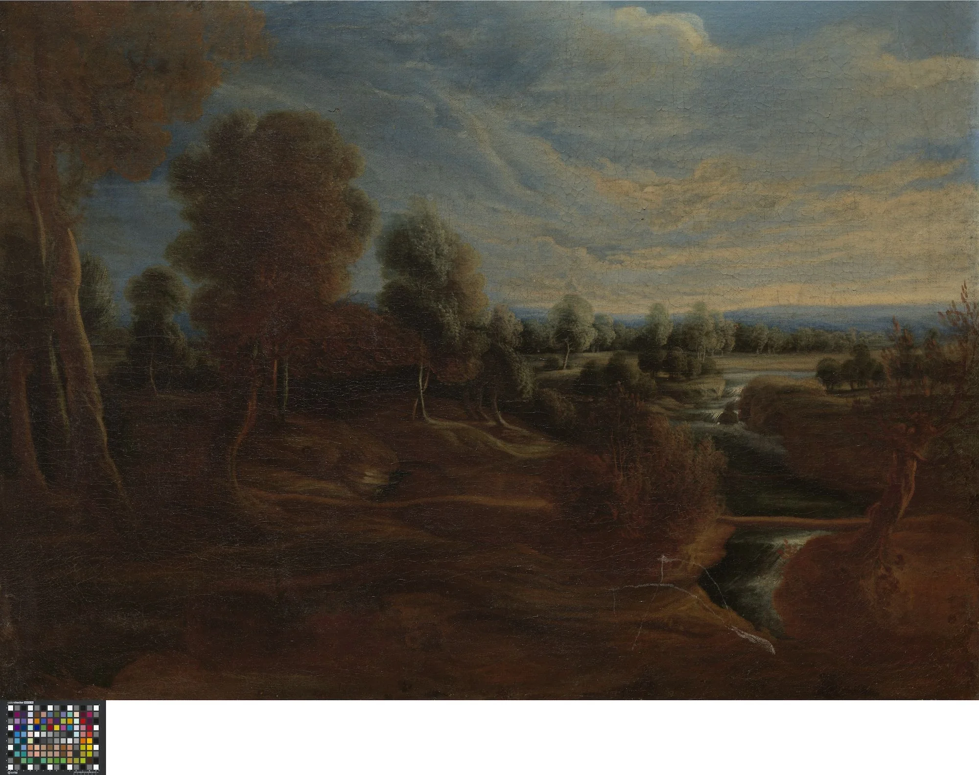 Landschap, detail