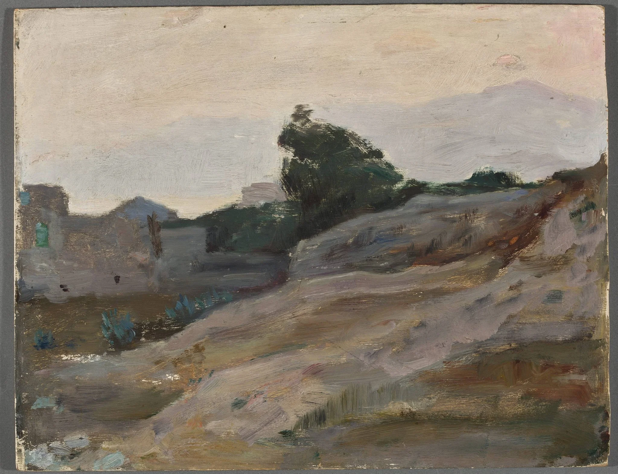 Bordighera. From the journey to Italy, detail