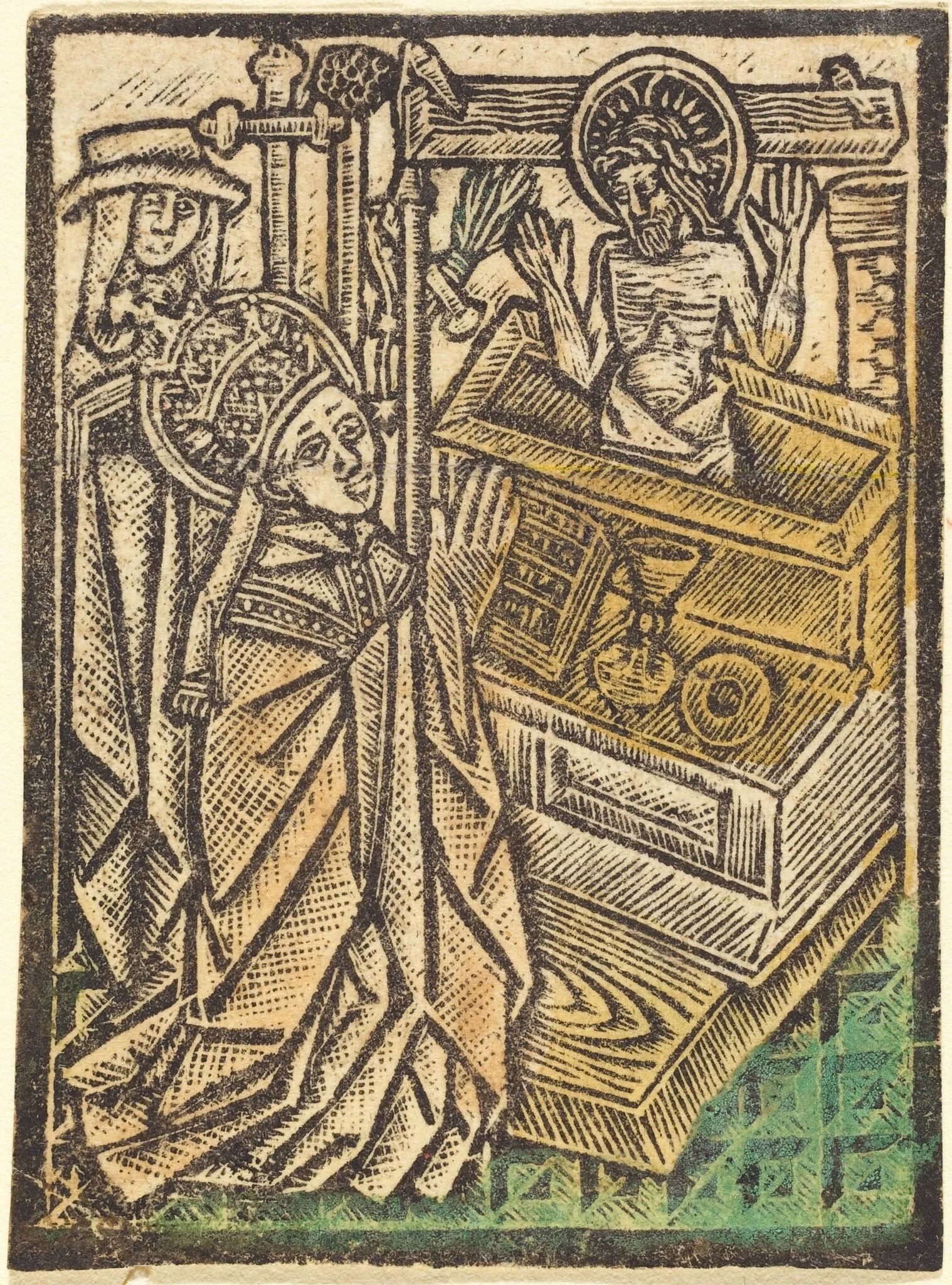 Saint Gregory, detail