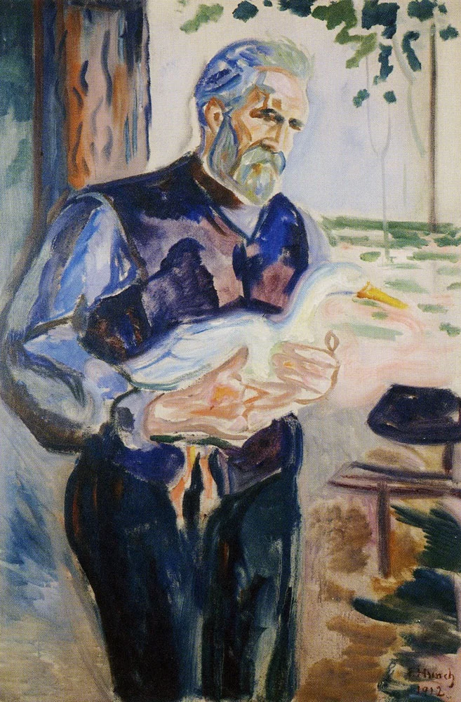 Jensen with a Duck, detail