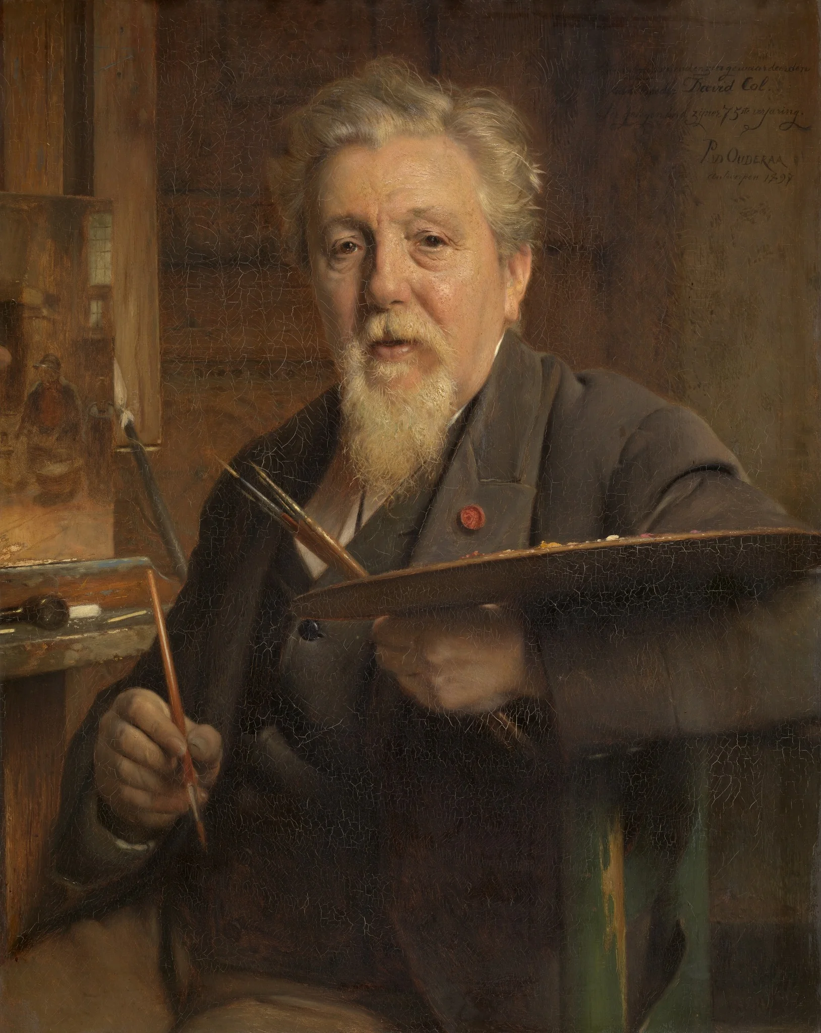 The Painter Jan David Col, detail