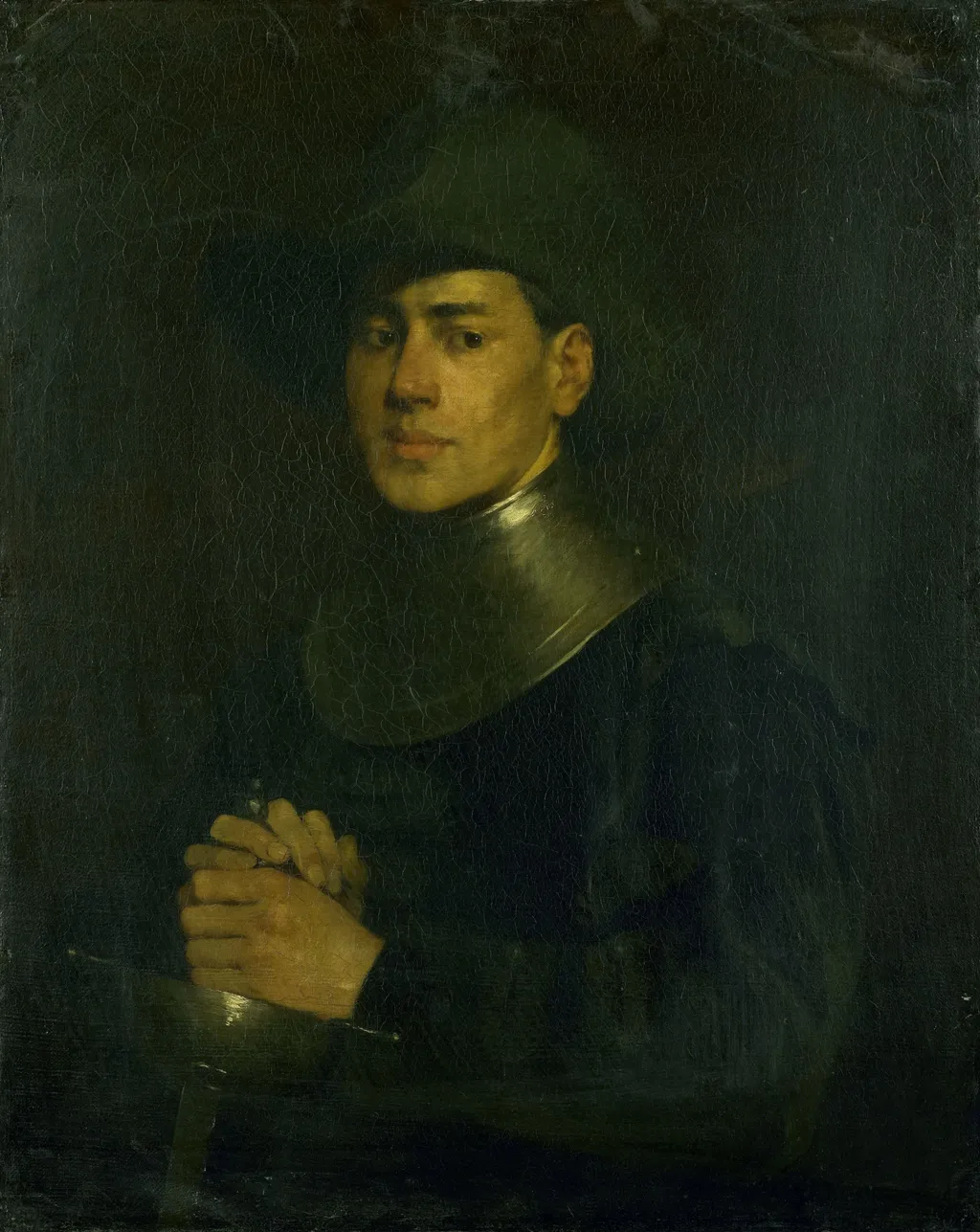 De cavalier, by Louis Mettling, oil, 1893