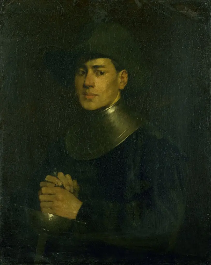 De cavalier, by Louis Mettling, oil, 1893