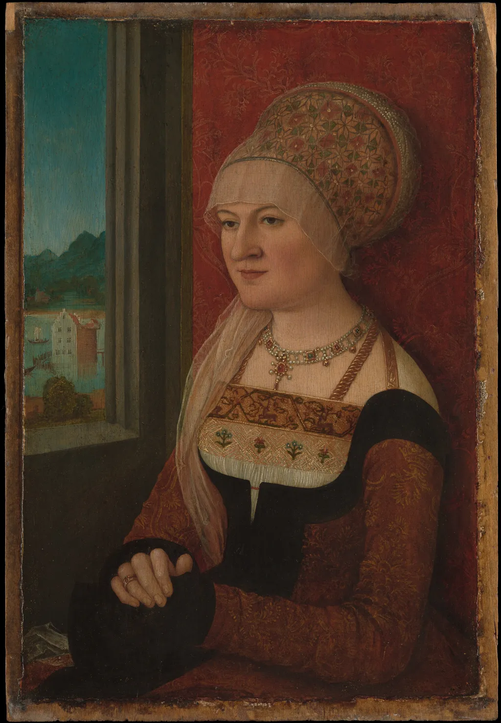 Portrait of a Woman, by Bernhard Strigel, oil, 1510