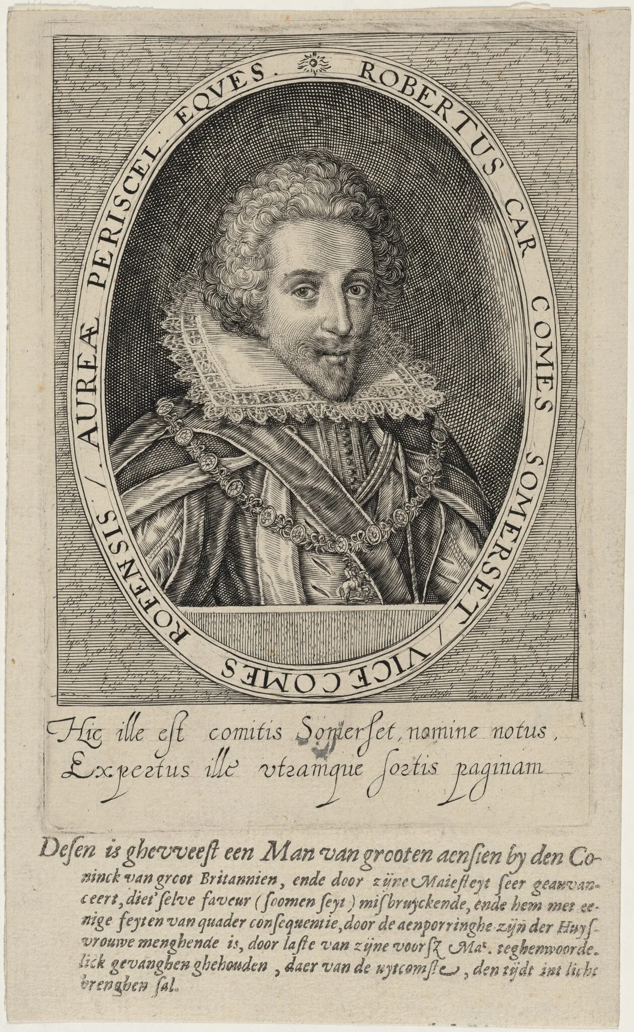 Robert Carr, Earl of Somerset, detail