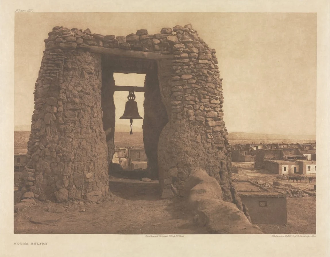Portfolio XVI, Plate 564: Acoma Belfry, detail