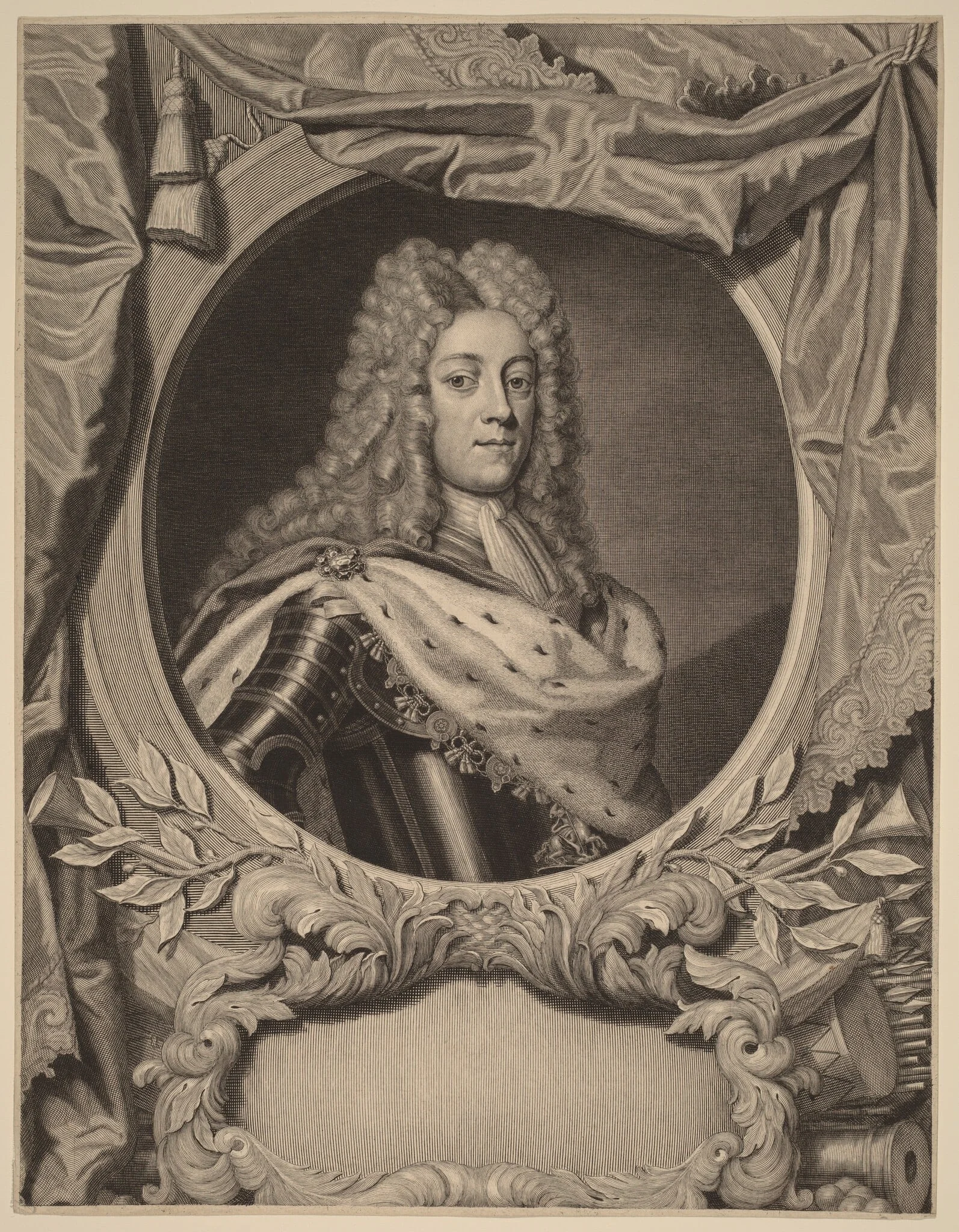 King George II, detail