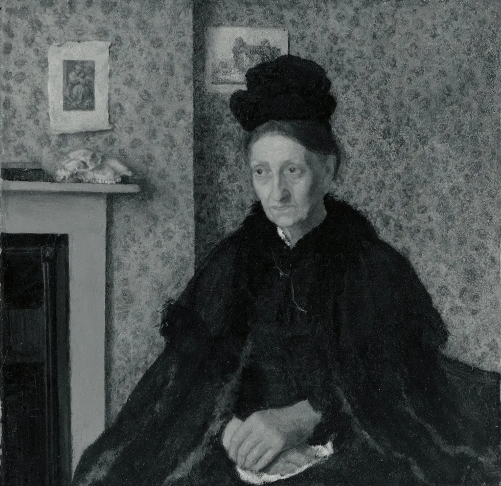 Mrs. Atkinson, by Gwen John, oil, 1899