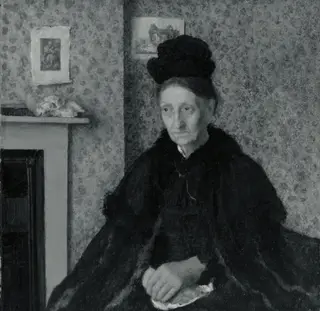 Mrs. Atkinson, by Gwen John, oil, 1899