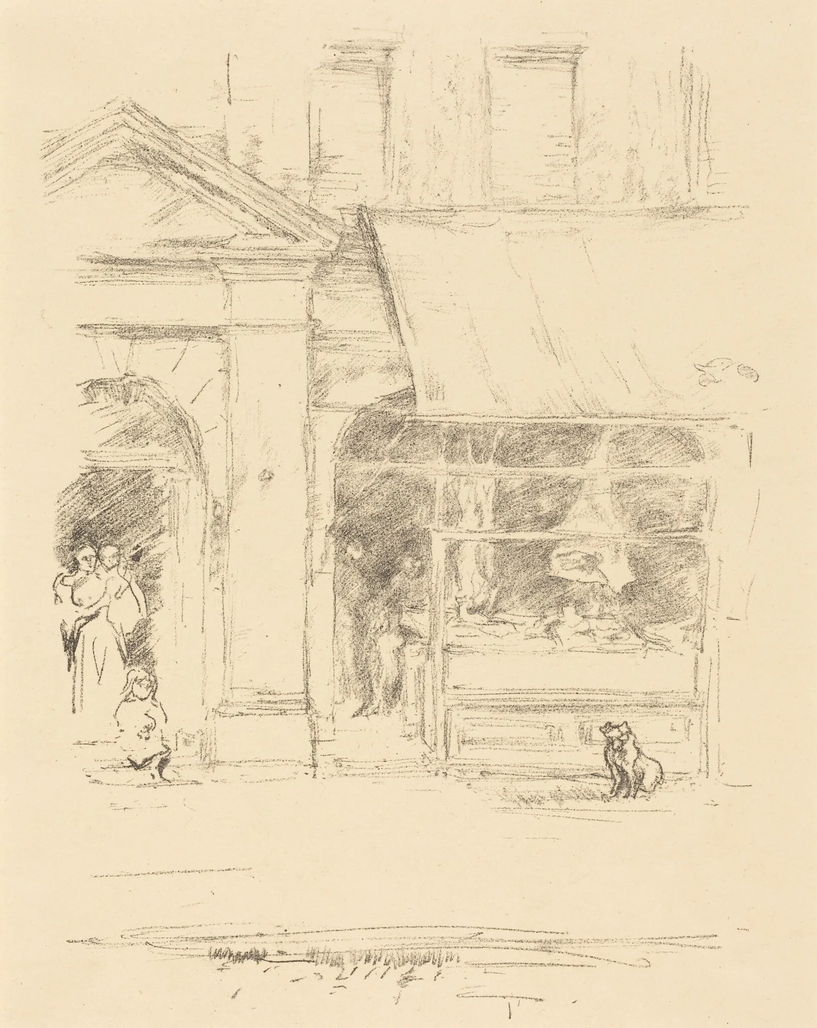 The Butcher's Dog, detail
