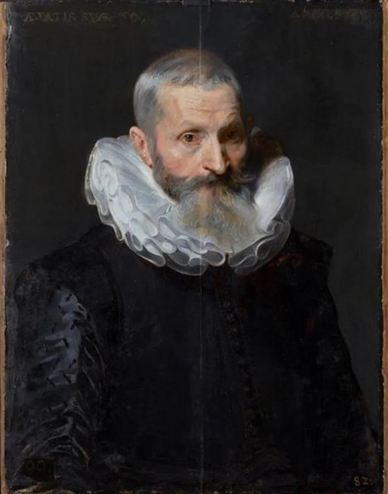 Portrait of a 60-year-old Man, detail