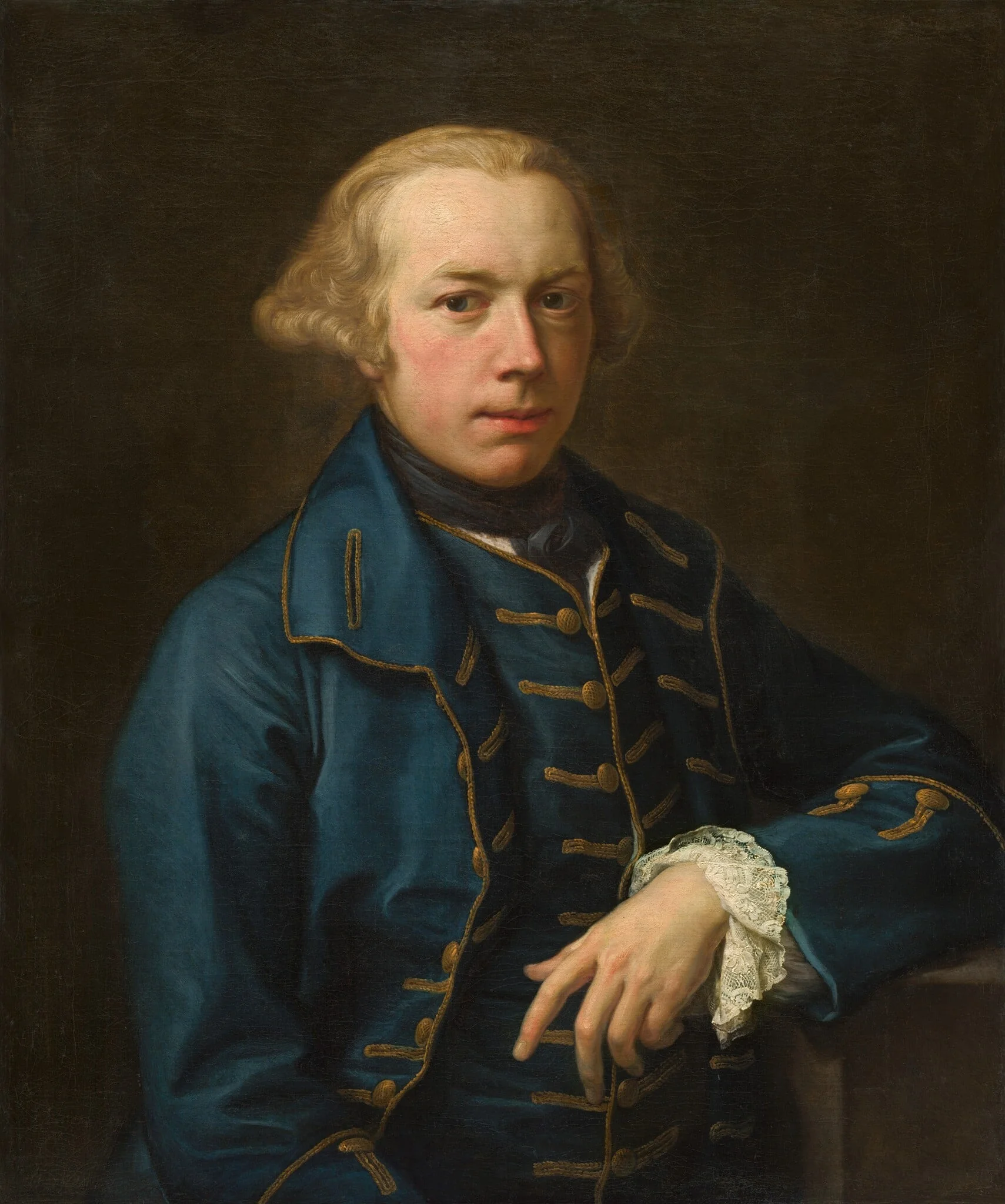 Portrait of a Gentleman, detail