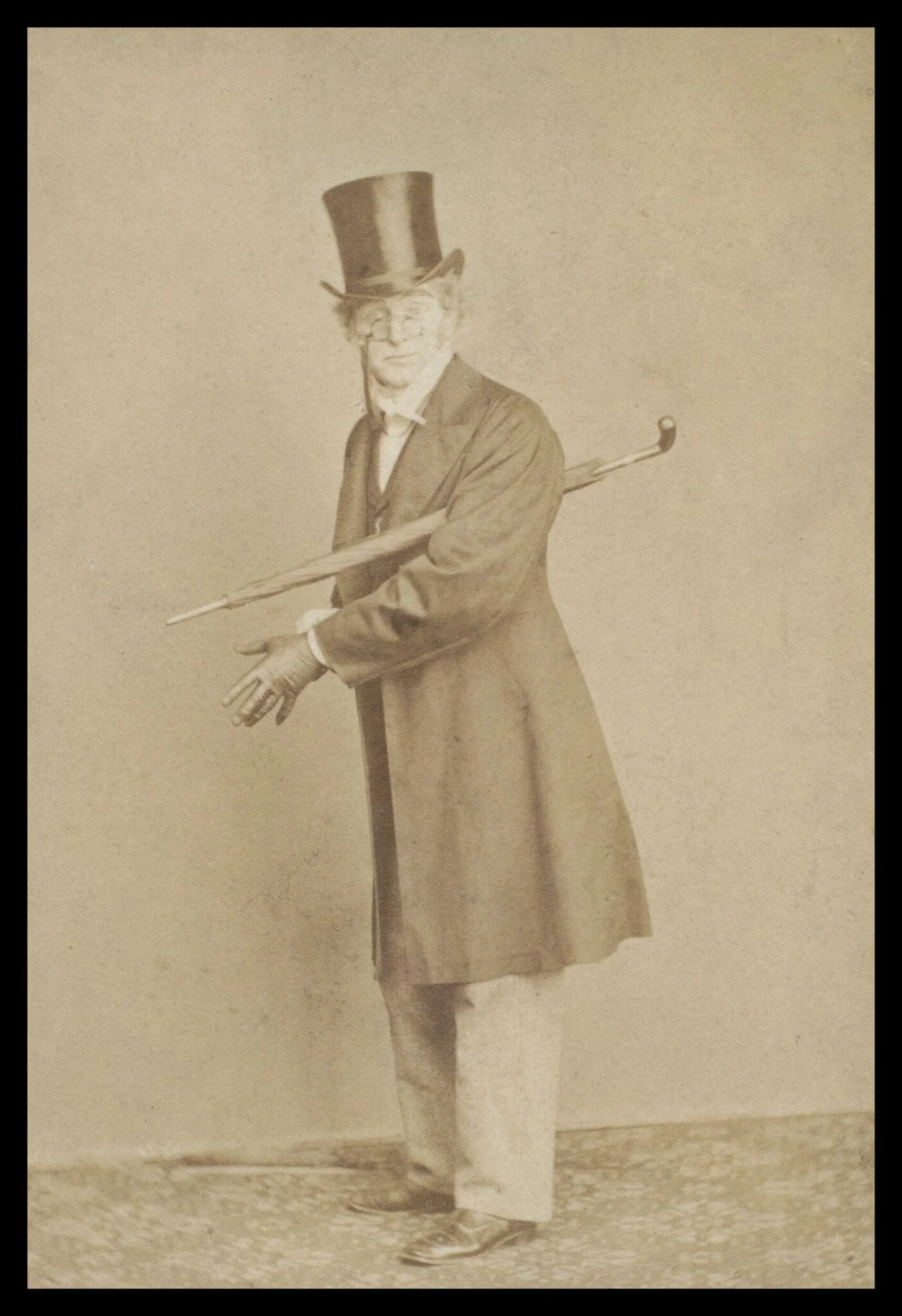 Guy Little Theatrical Photograph, detail
