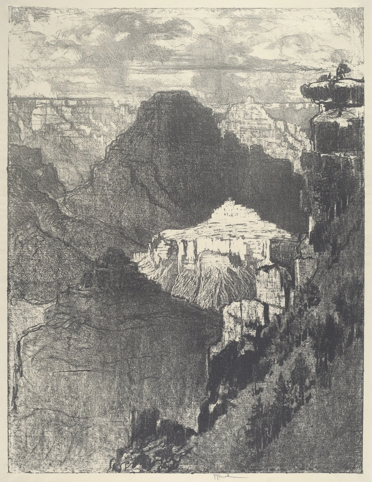 The City under the Black Mountain, detail