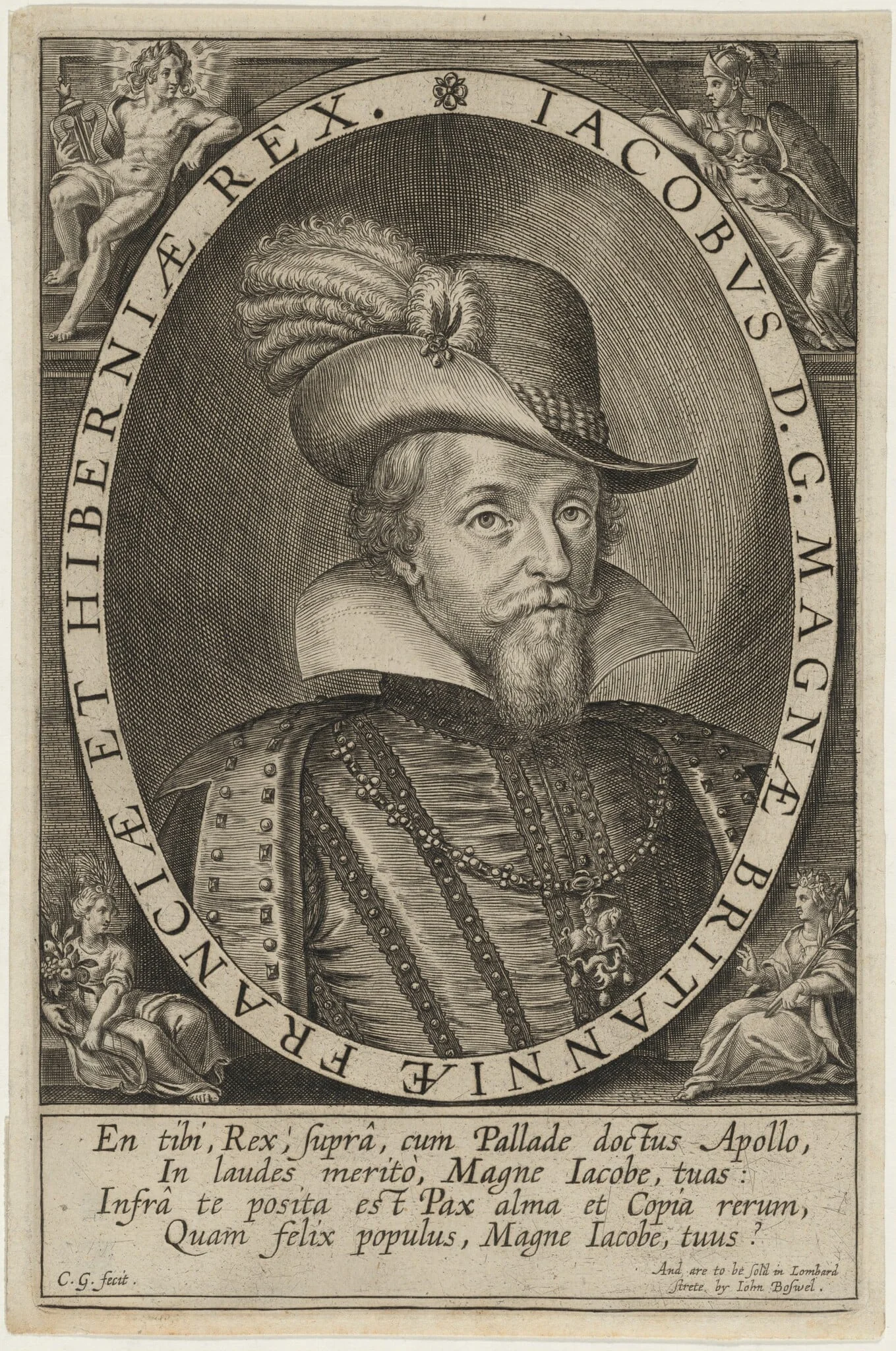 James I, detail