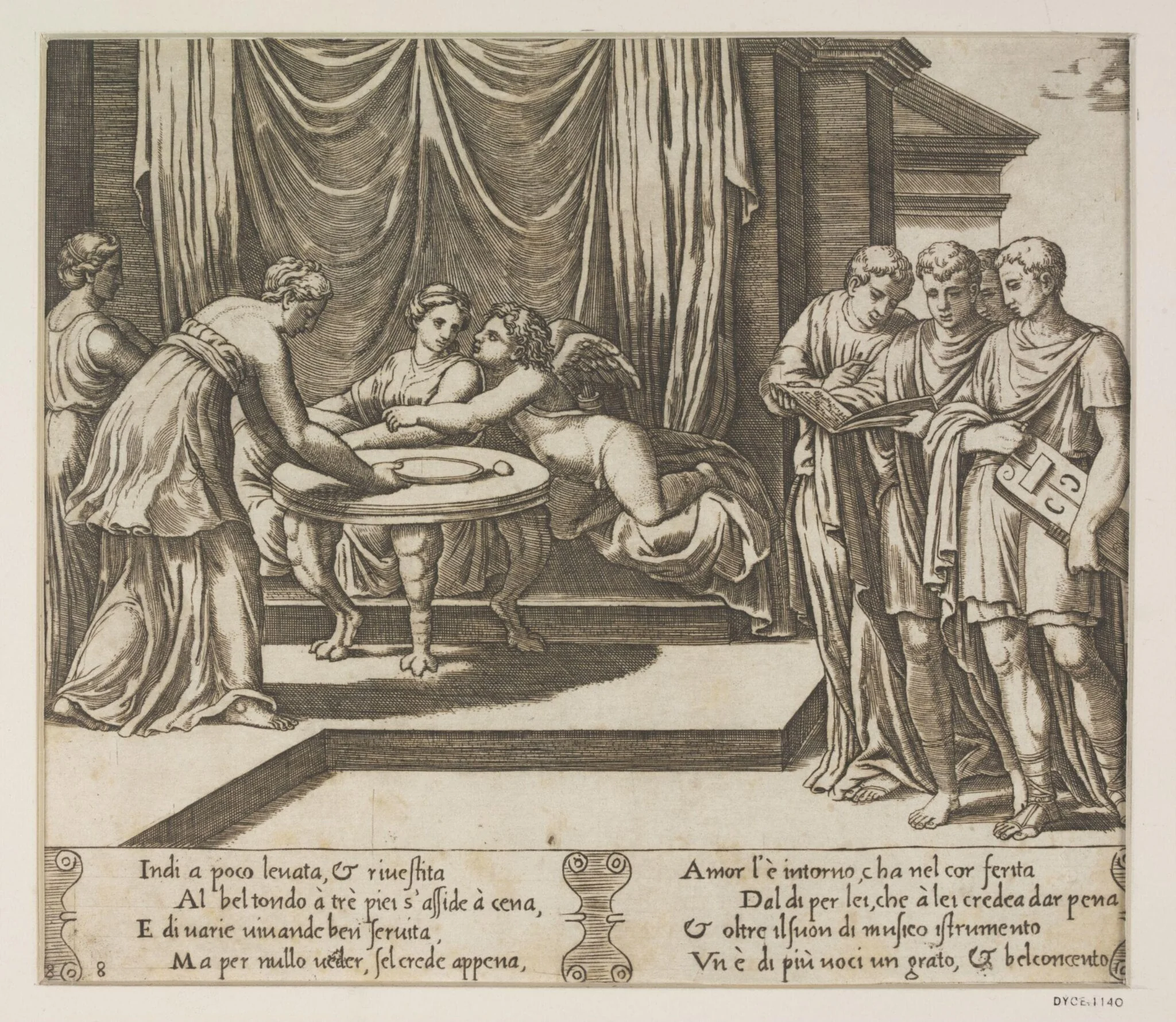 Illustrations to Apuleius, detail