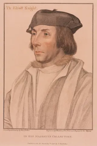 Sir Thomas Elyot, by Francesco Bartolozzi, 1794