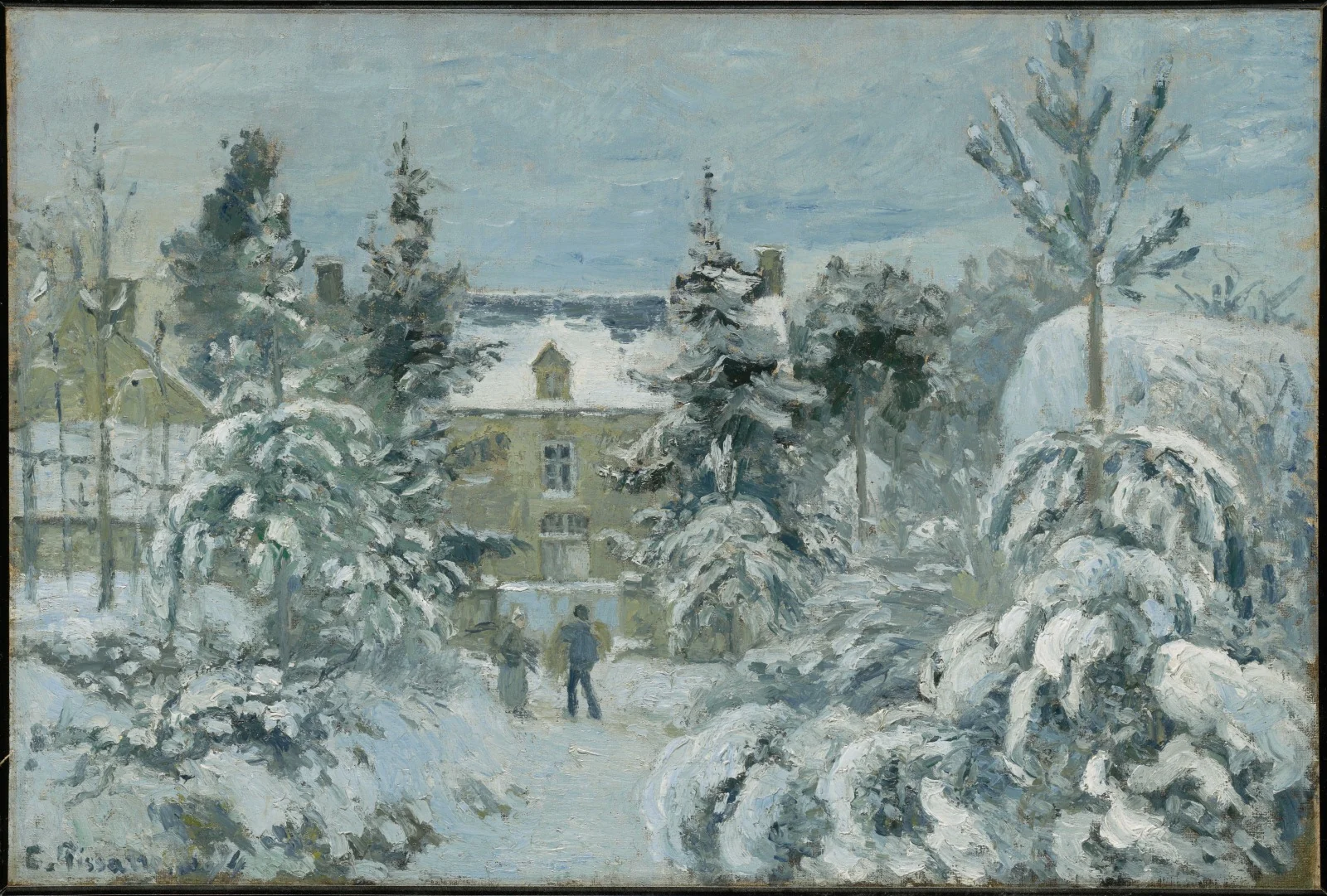 Piette's House at Montfoucault, detail