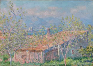 Gardener's House at Antibes, by Claude Monet, unspecified, 1894