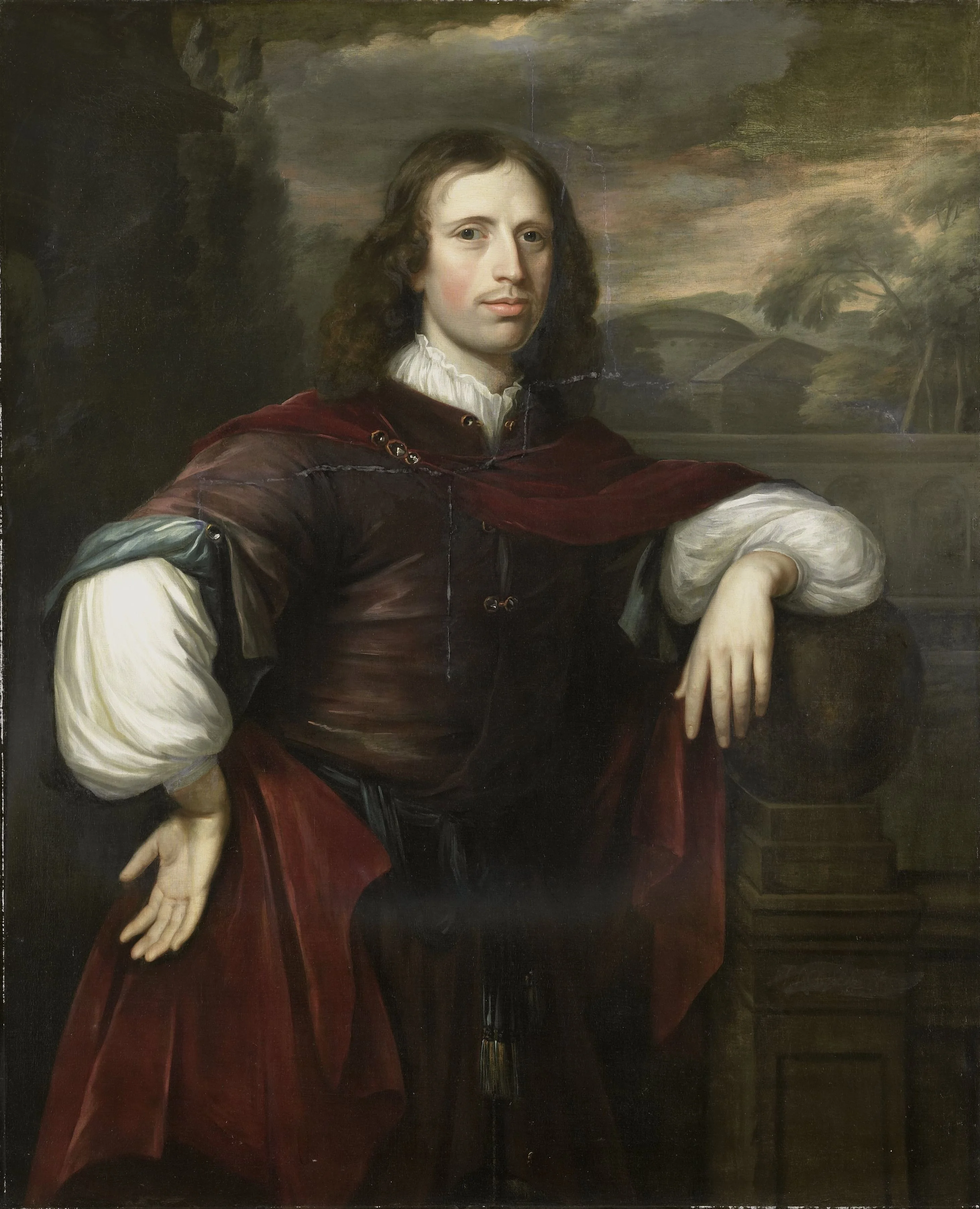 Portrait of a man, detail