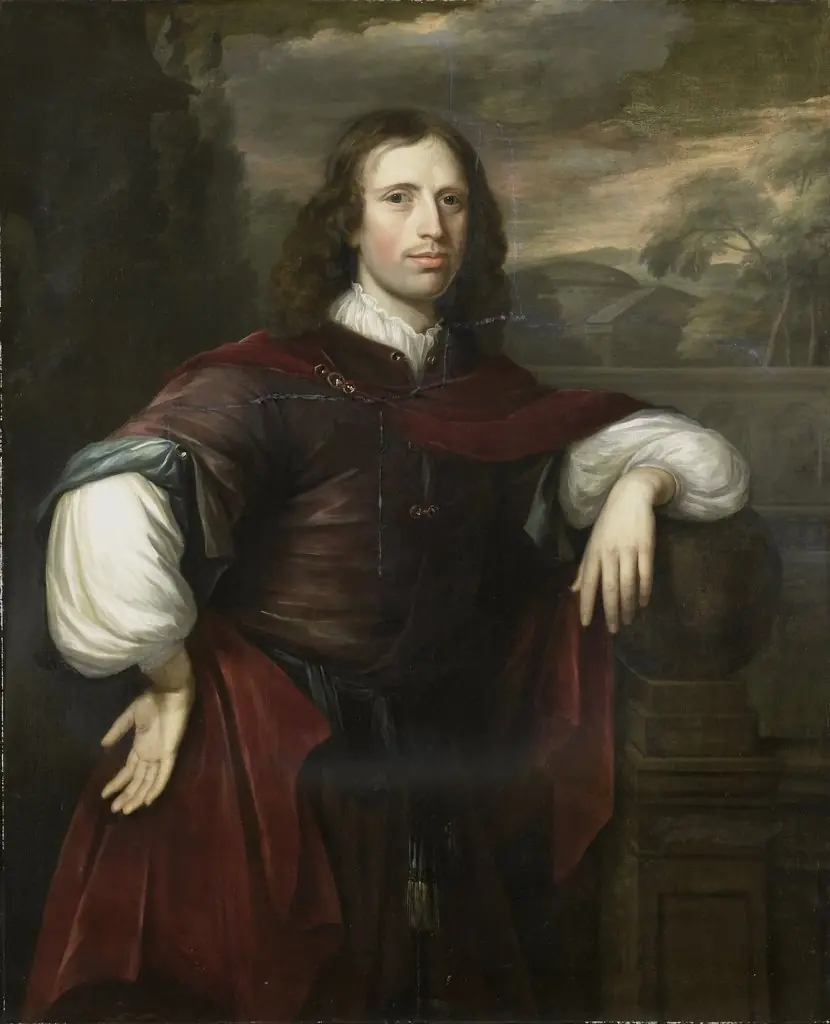 Portrait of a man, by Herman Verelst, oil, 1667