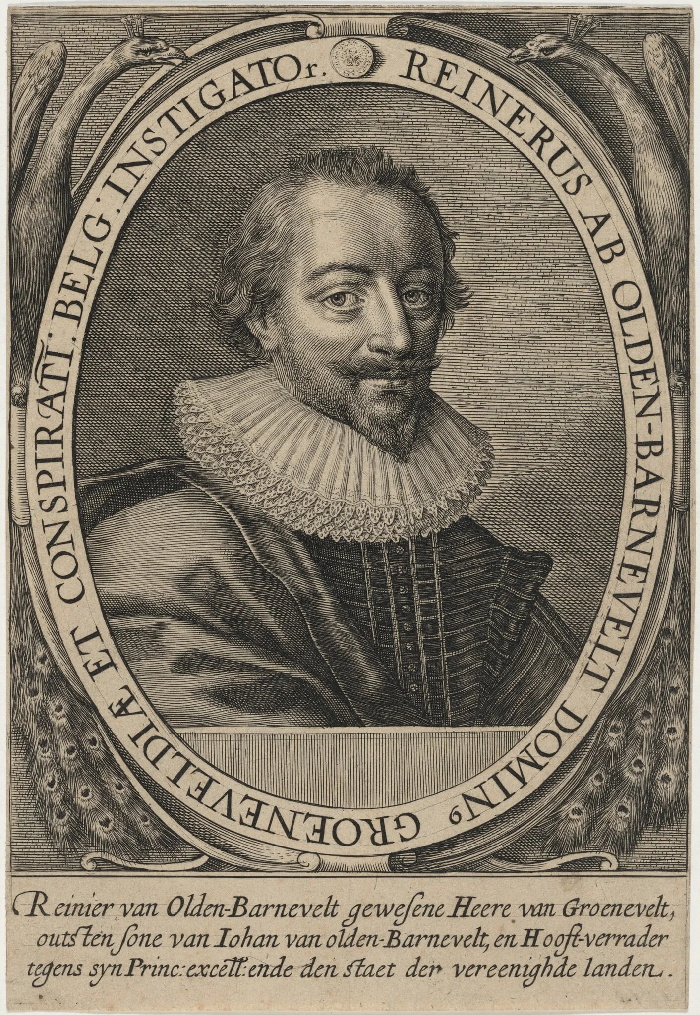 Reinier van Oldenbarneveldt, detail