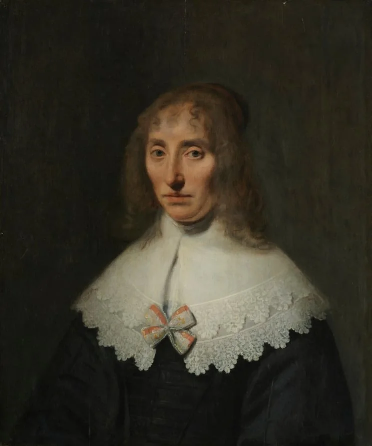 Portrait of a Woman, detail