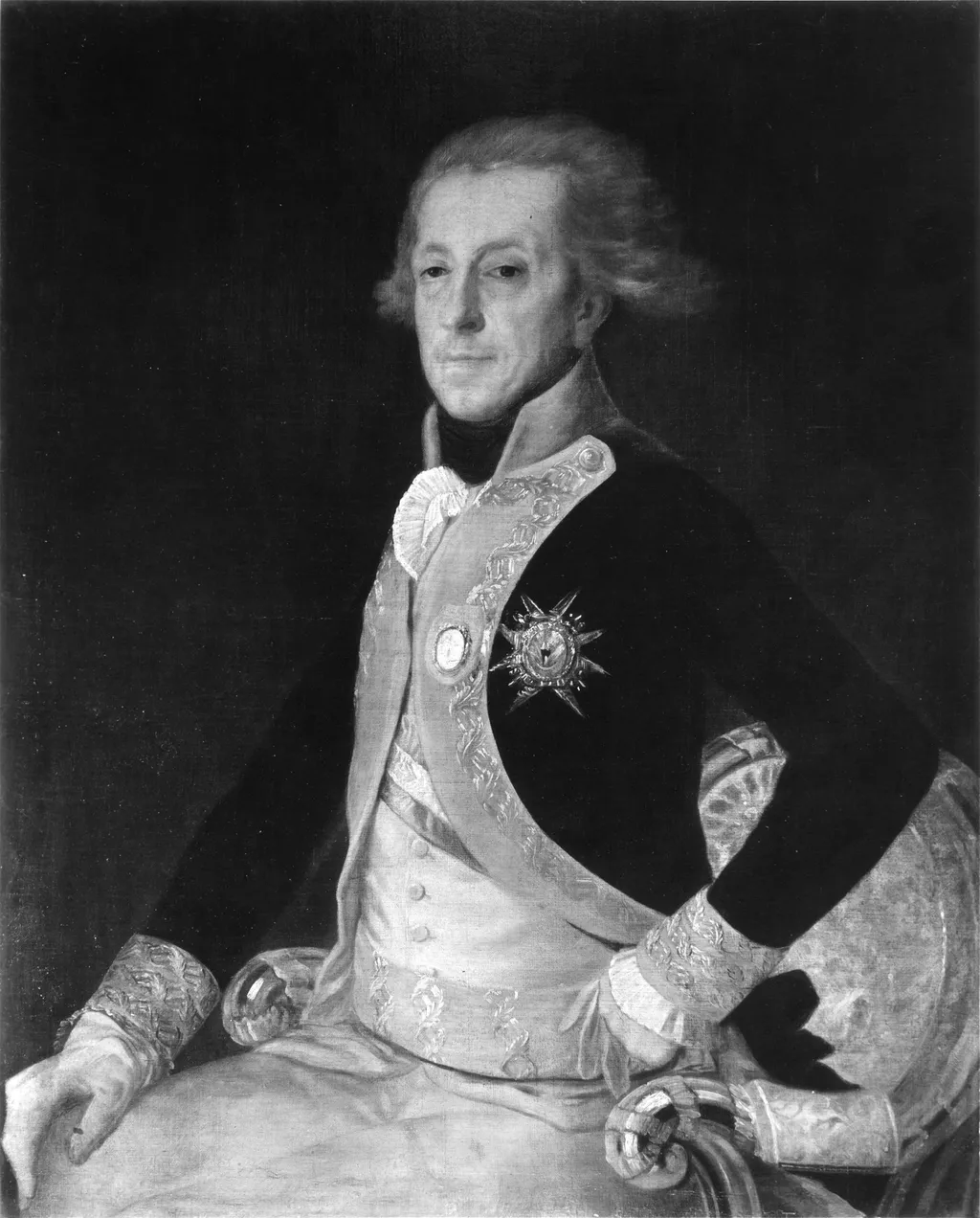 Portrait of El General Ricardos, by Francisco Goya, oil, 1800