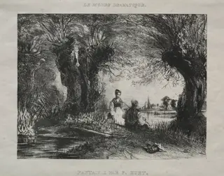 Fantasy, by Paul Huet, 1836