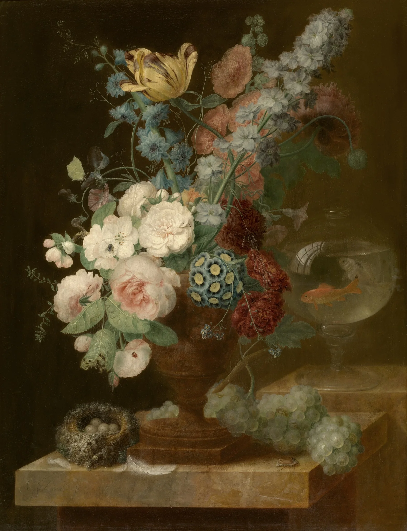 Bouquet of Flowers, detail