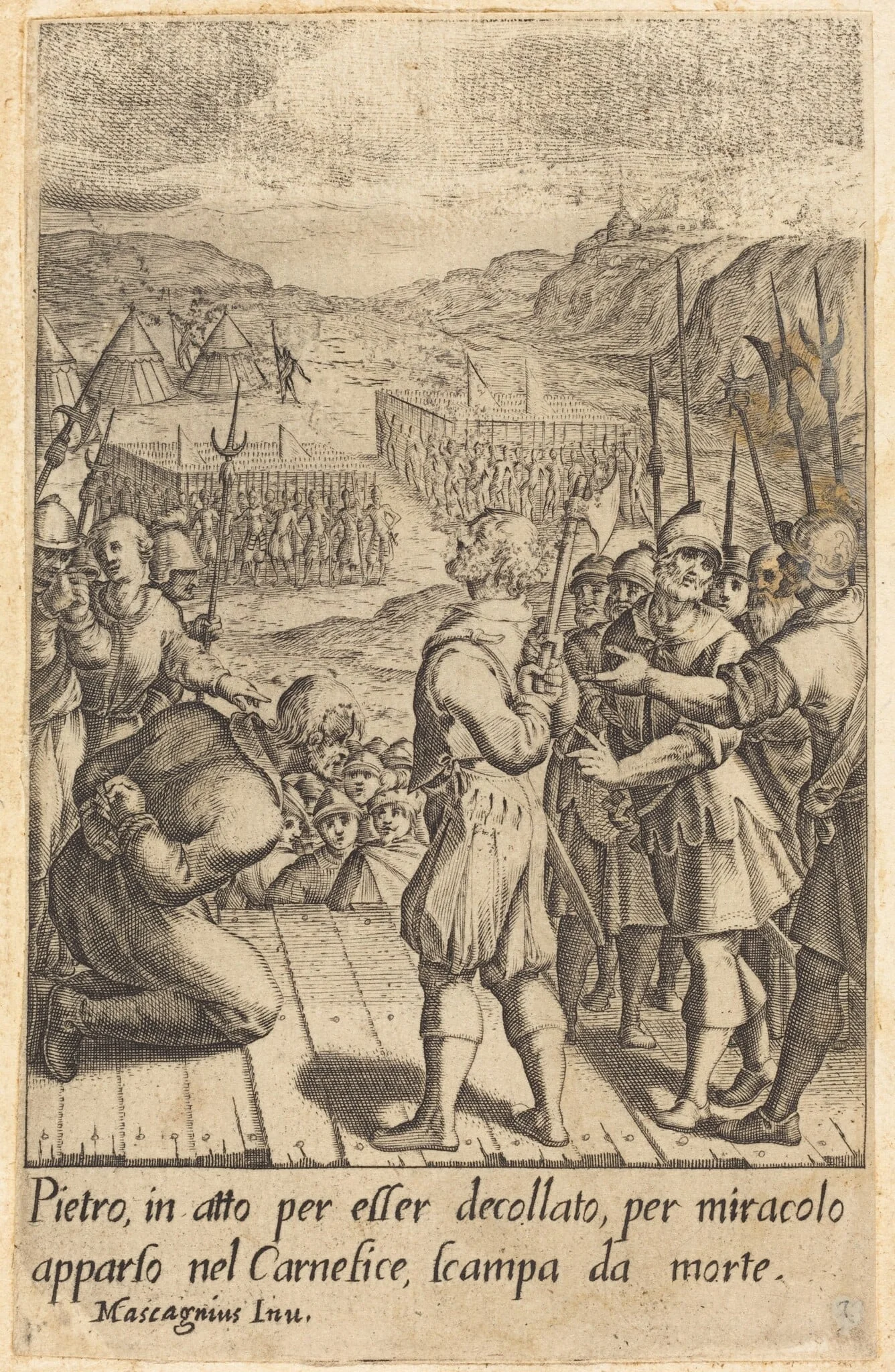 The Hangman, detail