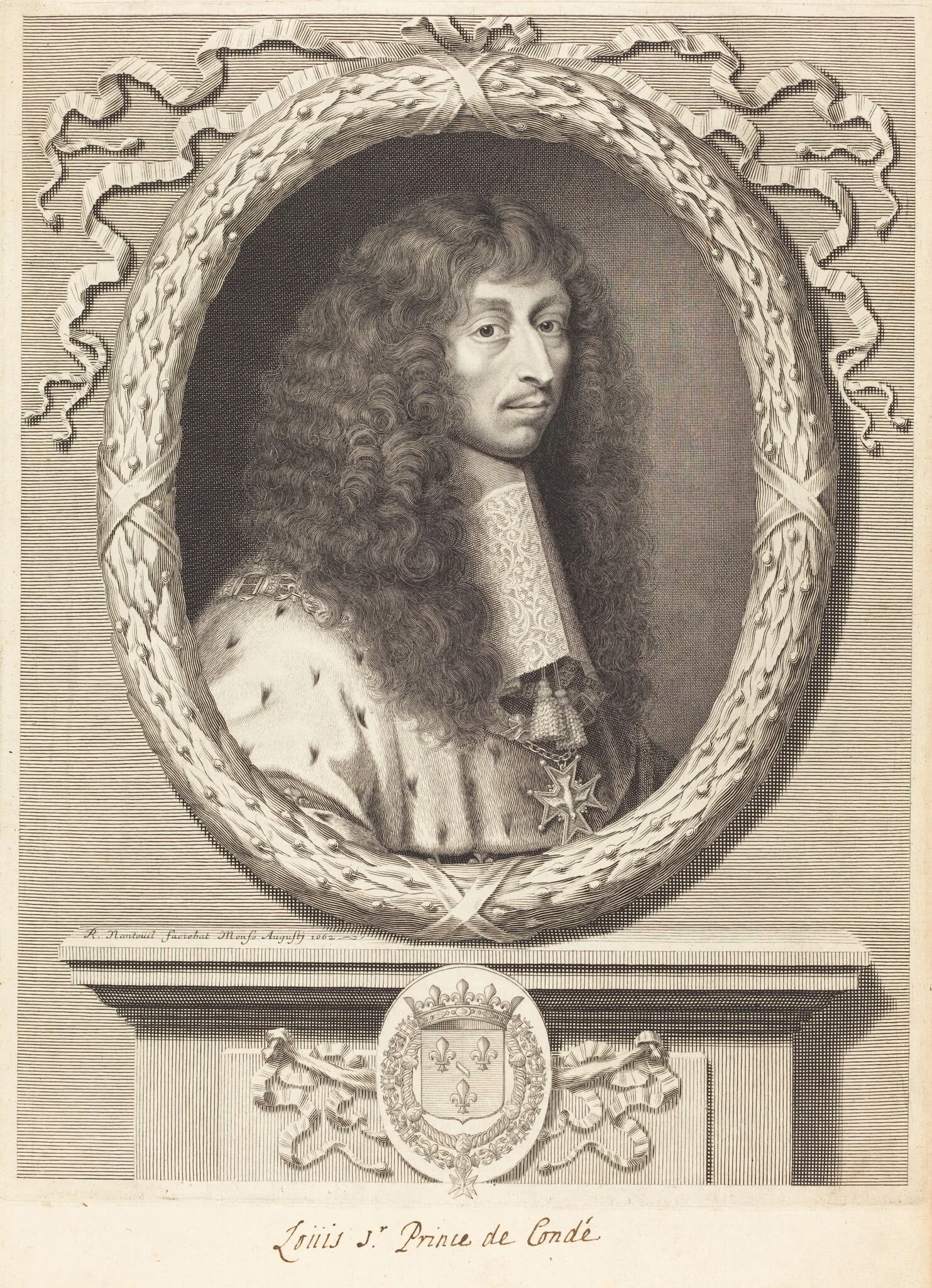 Louis II, Prince de Conde, detail