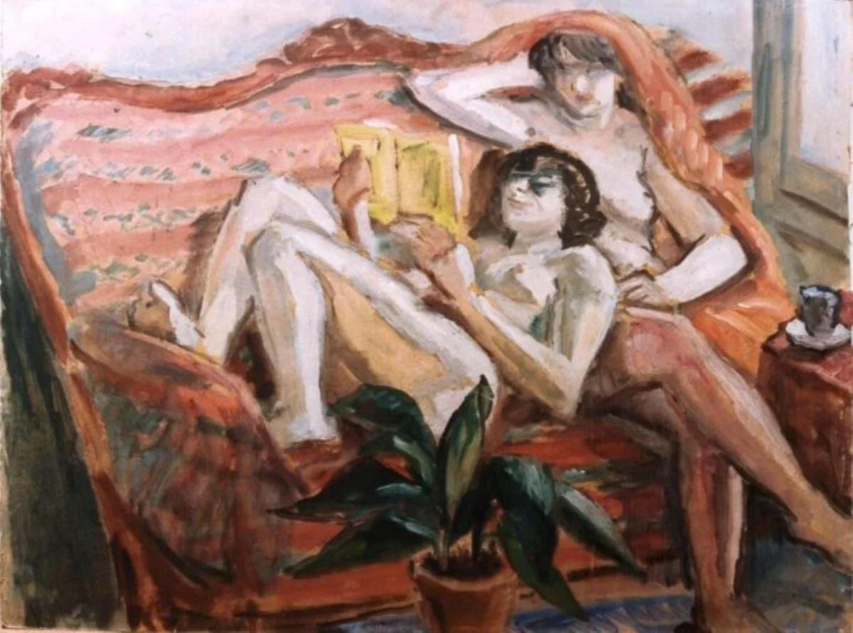 Nuduri de femei (Intimitate), detail